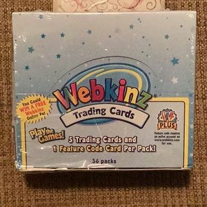 Webkinz trading cards pack, never opened